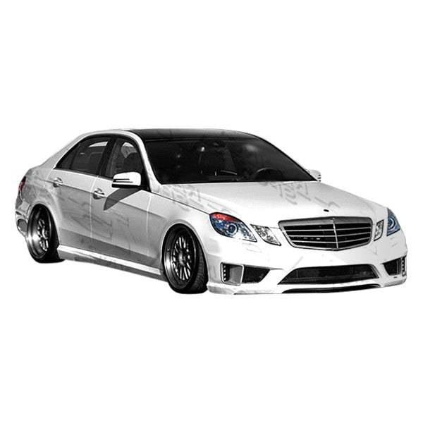 2010-2013 Mercedes E Class W212 4 doors C Tech Style FRP Primer Full Kit-1