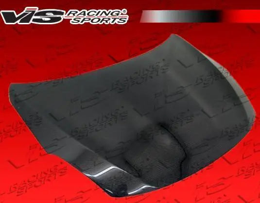 2010-2012 Nissan Altima 2 doors 4 doors OEM Style Carbon Fiber Black Hood-2