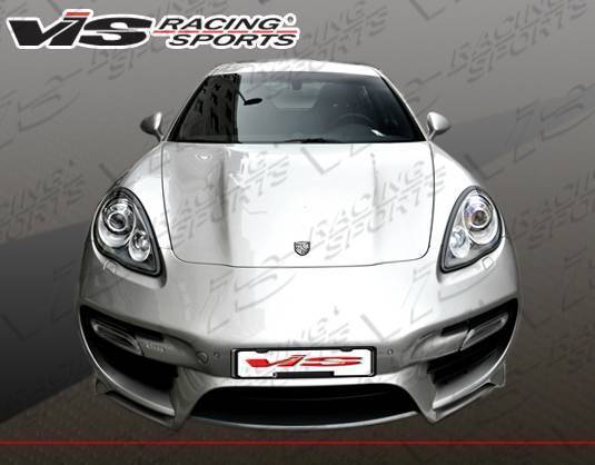 2010-2013 Porsche Panamera Concept D Style FRP Primer Front Bumper-3