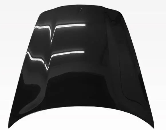 2010-2016 Porsche Panamera 4 doors OEM Style Carbon Fiber Black Hood-3