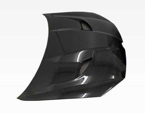 2010-2014 Volkswagen Golf 7 2 doors 4 doors DTM Style Carbon Fiber Black Hood-1