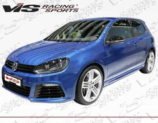 2010-2014 Volkswagen MK6 FRP Primer Side Skirts-2