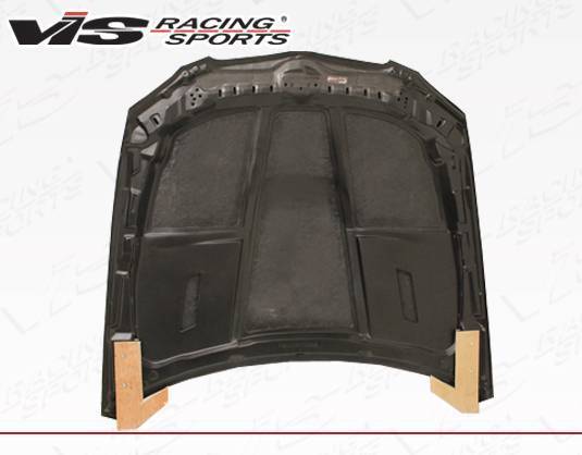 2011-2013 BMW 3 SERIES E92 M3 2 doors M3 Style Carbon Fiber Black Hood-4