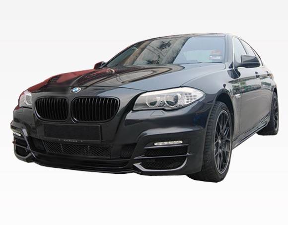 2011-2015 BMW 5 SERIES F10 4 doors VIP Style FRP Primer Front Bumper-1