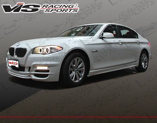 2011-2015 BMW 5 SERIES F10 4 doors VIP Style FRP Primer Front Bumper-4
