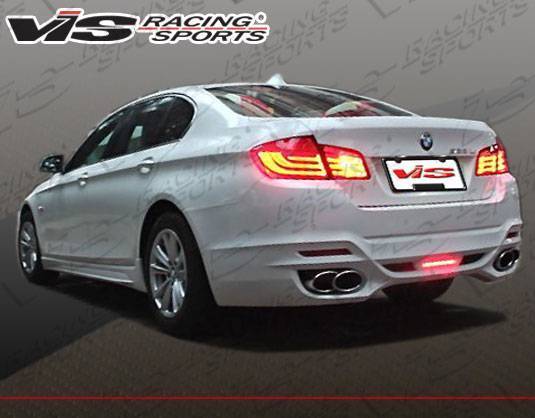 2011-2015 BMW 5 SERIES F10 4 doors VIP Style FRP Primer Rear Bumper-3