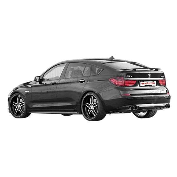 2011-2015 BMW 5 SERIES F10 3 Dimension Style FRP Primer Rear Lip-1