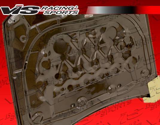 2009-2015 Cadillac CTS-V 2 doors OEM Style Carbon Fiber Black Hood-3