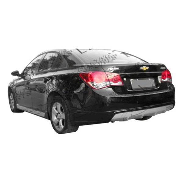 2011-2012 Chevrolet Cruze VIP Style FRP Primer Rear Lip-1