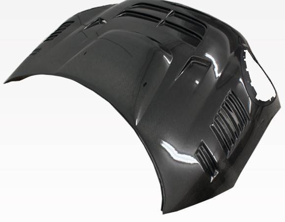 2011-2016 BMW Mini Countryman 4 doors DTM Style Carbon Fiber Black Hood-3