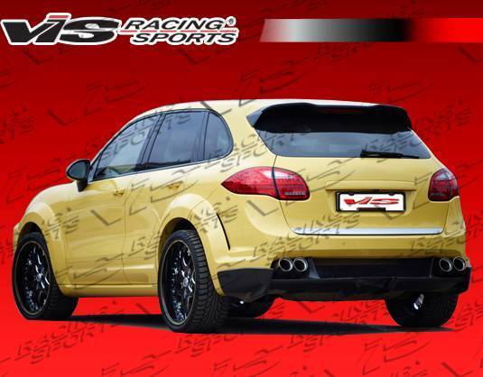 2011-2014 Porsche Cayenne Carbon Fiber Black Spoiler-1