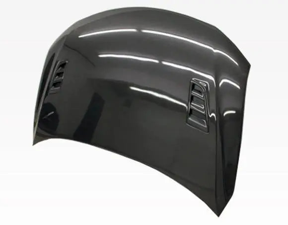 2011-2013 Scion TC 2 doors RR Style Carbon Fiber Black Hood-2