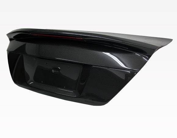 2012-2013 Honda Civic 2 doors OEM Style Carbon Fiber Black Trunk-2