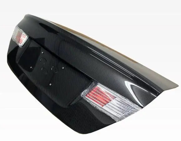 2012-2012 Honda Civic JDM 4 doors OEM Style Carbon Fiber Black Trunk-2