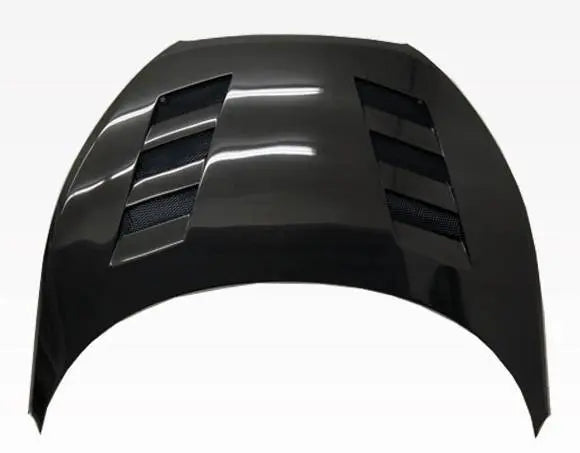 2012-2017 Hyundai Veloster 2 doors AMS Style Carbon Fiber Black Hood-3