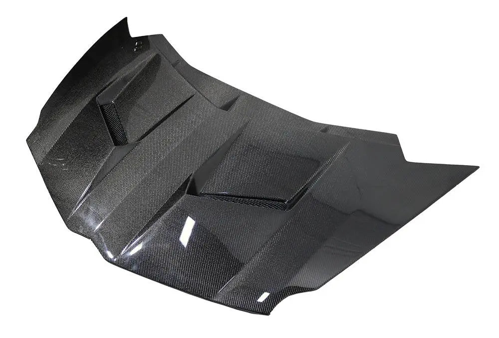 2012-2020 Lamborghini Aventador 2 doors VIPER Style Carbon Fiber Black Hood-1