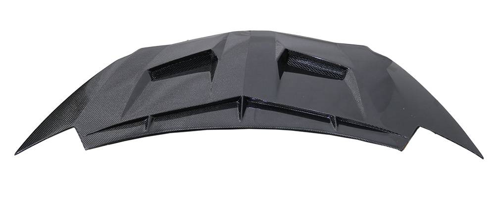 2012-2020 Lamborghini Aventador 2 doors VIPER Style Carbon Fiber Black Hood-5