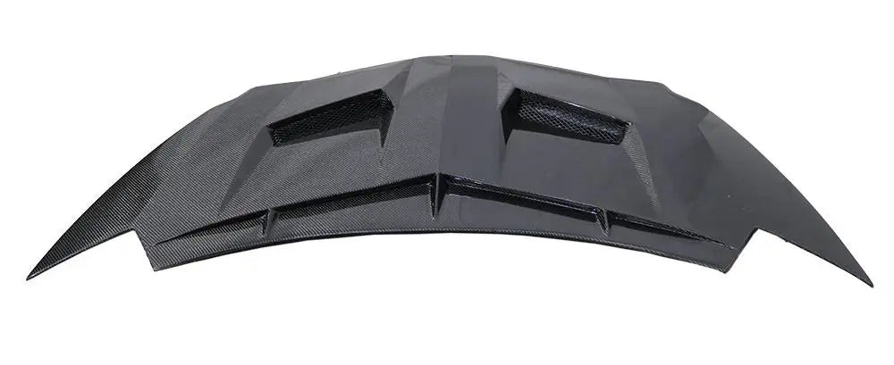 2012-2020 Lamborghini Aventador 2 doors VIPER Style Carbon Fiber Black Hood-5