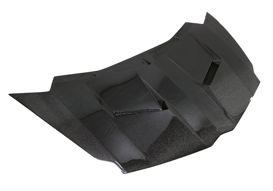 2012-2020 Lamborghini Aventador 2 doors VIPER Style Carbon Fiber Black Hood-6