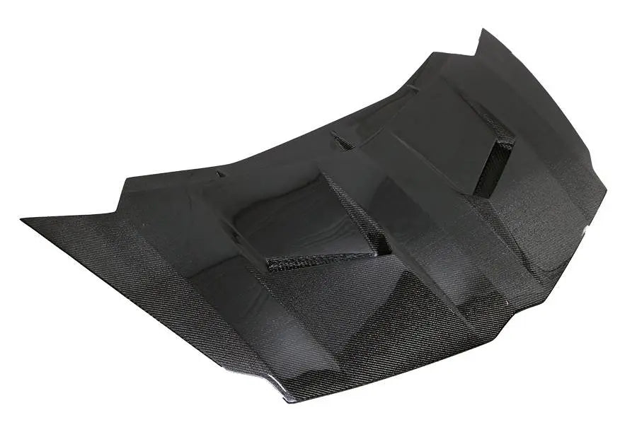 2012-2020 Lamborghini Aventador 2 doors VIPER Style Carbon Fiber Black Hood-6
