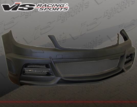 2012-2014 Mercedes C Class 4 doors VIP Style FRP Primer Front Bumper-3