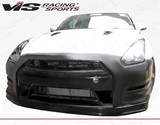 2009-2016 Nissan Skyline R35 GTR OEM (DBA) Style FRP Primer Front Bumper-1