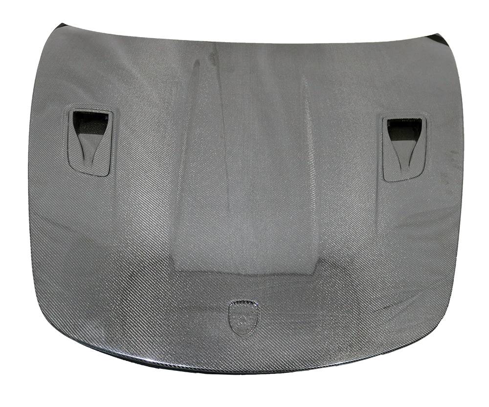 2012-2019 Porsche 991 Carbon Fiber Black Hood-2