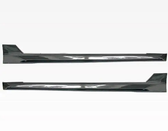 2012-2015 Tesla Model S Carbon Fiber Black Side Skirts-4