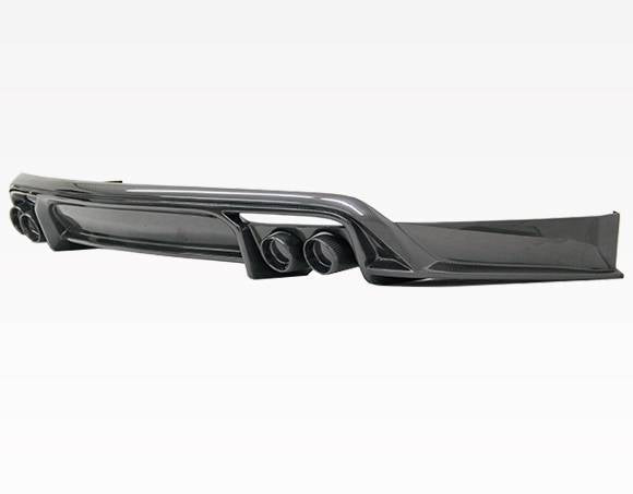 2012-2015 Tesla Model S Carbon Fiber Black Rear Lip-4