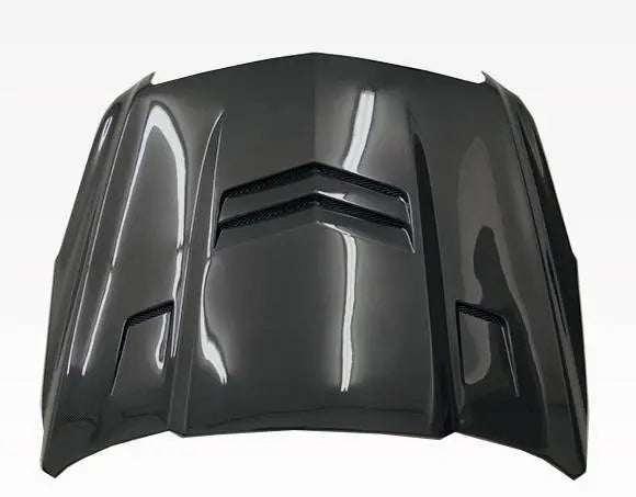 2013-2019 Cadillac ATS 4 doors DV Style Carbon Fiber Black Hood-4