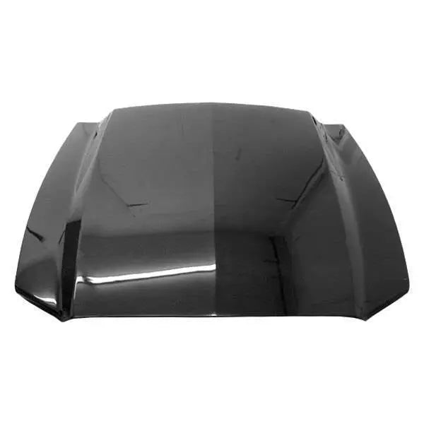 2013-2014 Ford Mustang 2 doors Cowl Induction Style Carbon Fiber Black Hood-1