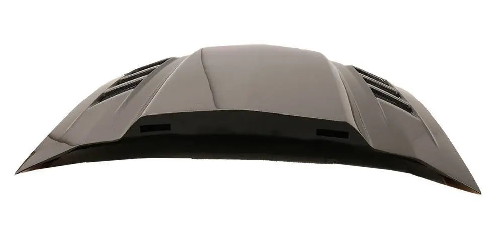 2013-2014 Ford Mustang 2 doors TERMINATOR Style Carbon Fiber Black Hood-3