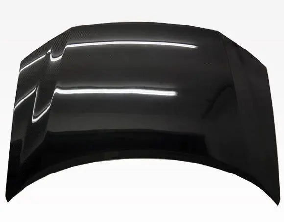 2013-2015 Honda Civic 4 doors OEM Style Carbon Fiber Black Hood-3