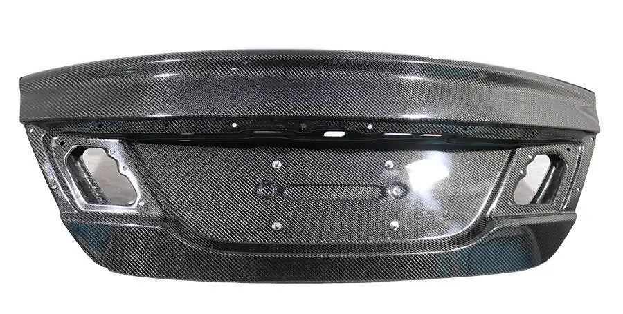 2013-2015 Honda Civic 4 doors OEM Style Carbon Fiber Black Trunk-5