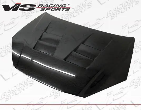 2013-2016 Hyundai Genesis 2 doors TERMINATOR Style Carbon Fiber Black Hood-1