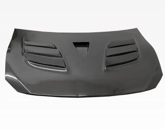 2013-2020 Subaru BRZ 2 doors VRS Style Carbon Fiber Black Hood-4