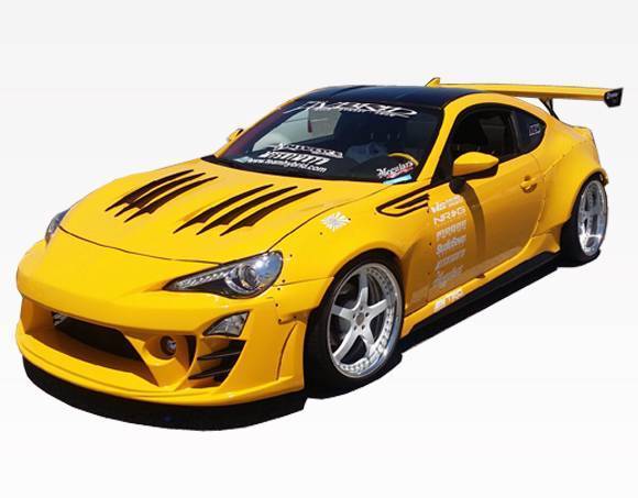 2013-2020 Scion FRS 2 doors ALFA Style FRP Primer Front Bumper-2