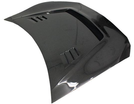 2013-2020 Subaru BRZ 2 doors JTC Style Carbon Fiber Black Hood-1