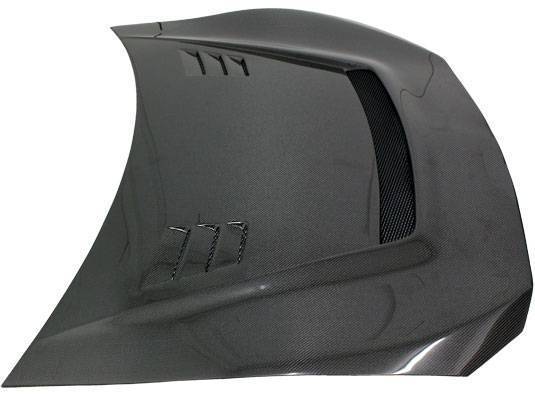 2013-2020 Subaru BRZ 2 doors JTC Style Carbon Fiber Black Hood-3