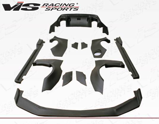 2013-2020 Scion FRS 2 doors Quad Six Style FRP Primer Full Kit-7