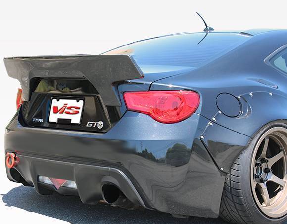 2013-2020 Scion FRS 2 doors Quad Six 2 Style FRP Primer Spoiler-1