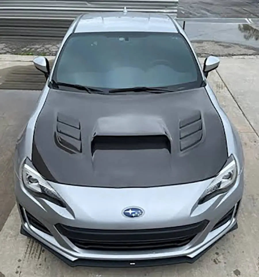 2013-2020 Scion FRS 2 doors VS 2 Style Carbon Fiber Hood-2