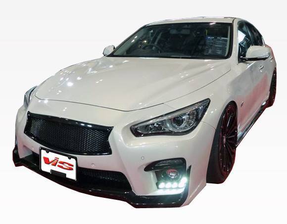 2014-2017 Infiniti Q50 4 doors FRP Primer Full Kit-2