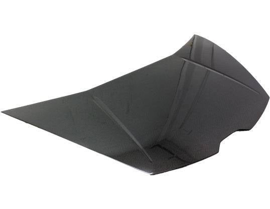 2014-2020 Lamborghini Huracan OEM Style Double Sided Carbon Fiber Carbon Fiber Black Hood-2