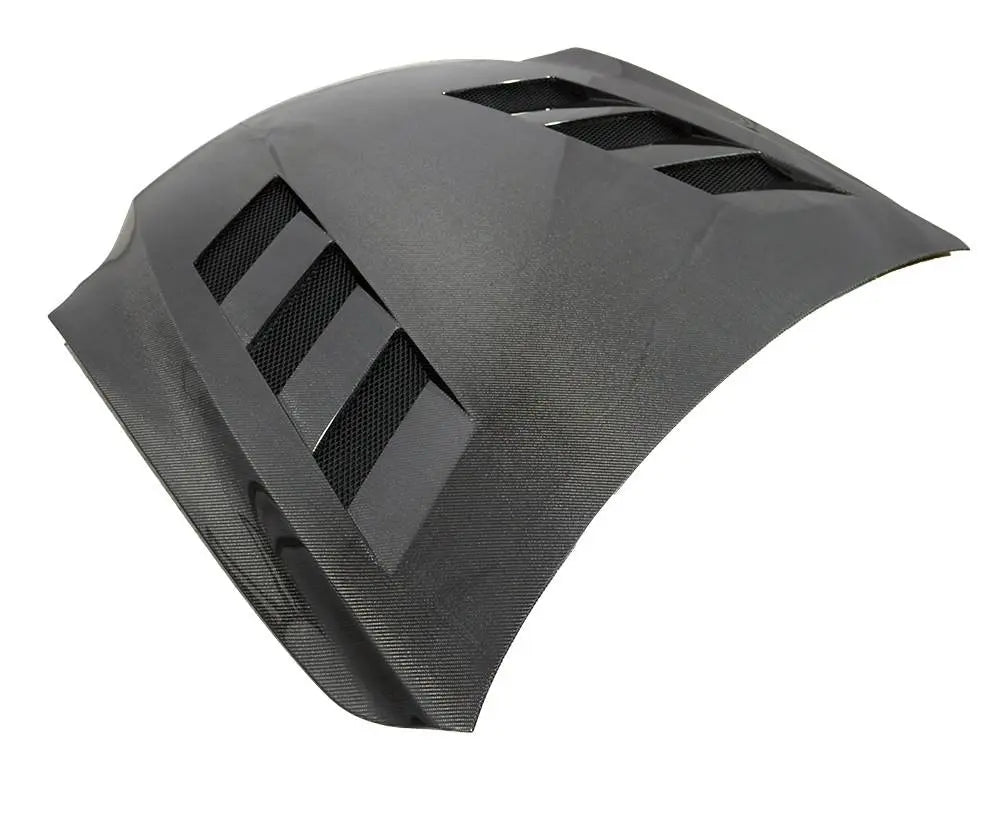 2014-2020 Lexus IS250 IS350 4 doors AMS Style Carbon Fiber Black Hood-1