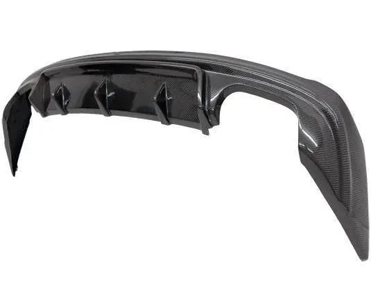 2014-2016 Lexus IS250 IS350 4 doors Carbon Fiber Black Diffuser-3