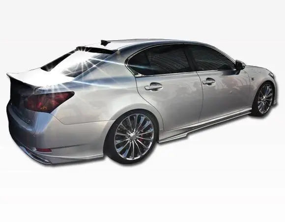 2014-2015 Lexus LS FRP Primer Side Skirts-1