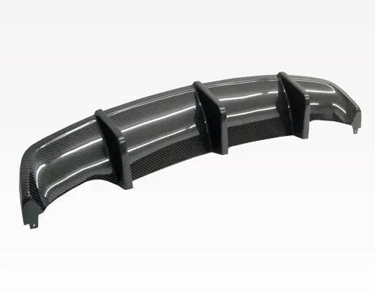 2014-2015 Mercedes CLA Carbon Fiber Black Diffuser-1