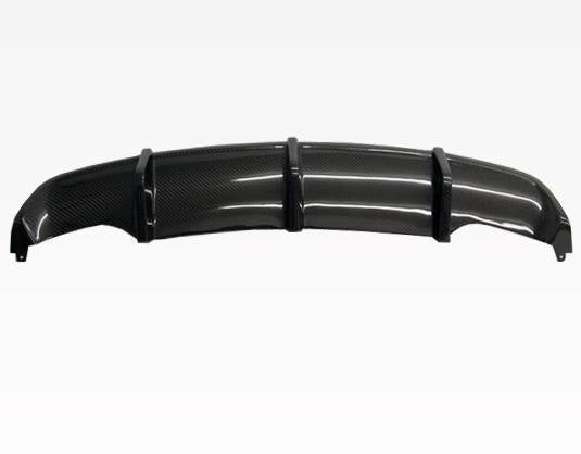 2014-2015 Mercedes CLA Carbon Fiber Black Diffuser-3