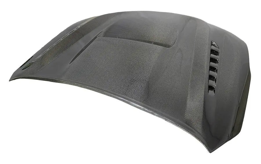 2014-2018 Subaru Forester 4 doors V Line Style Carbon Fiber Black Hood-3